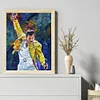 (Stamped/Counted) Freddie Mercury - 11CT Cross Stitch 40*50cm/15.75*19.69in