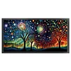 (US Local)Starry Night-11CT Stamped Cross Stitch Kit(100x45cm)