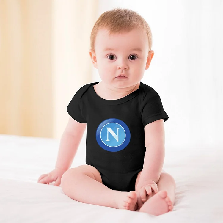 SSC Neapel Baby Bodysuit Strampler Schlafanzug Mit Kurzen Ärmeln