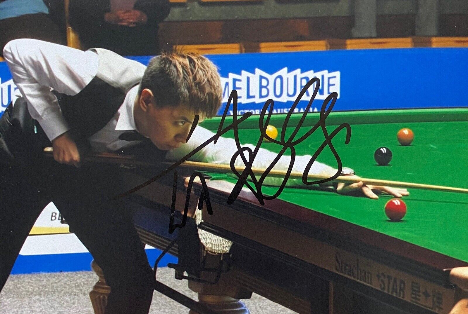 Xiao Guodong Genuine Hand Signed 6X4 Photo Poster painting - Snooker 4