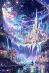 Luxury AB Velvet Diamond Painting Kit - Scenery