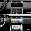 12,3 Zoll Android Auto GPS Bildschirm Upgrade Multimedia Player f&uuml;r Land Rover Range Rover Sport mit Bosch System L494