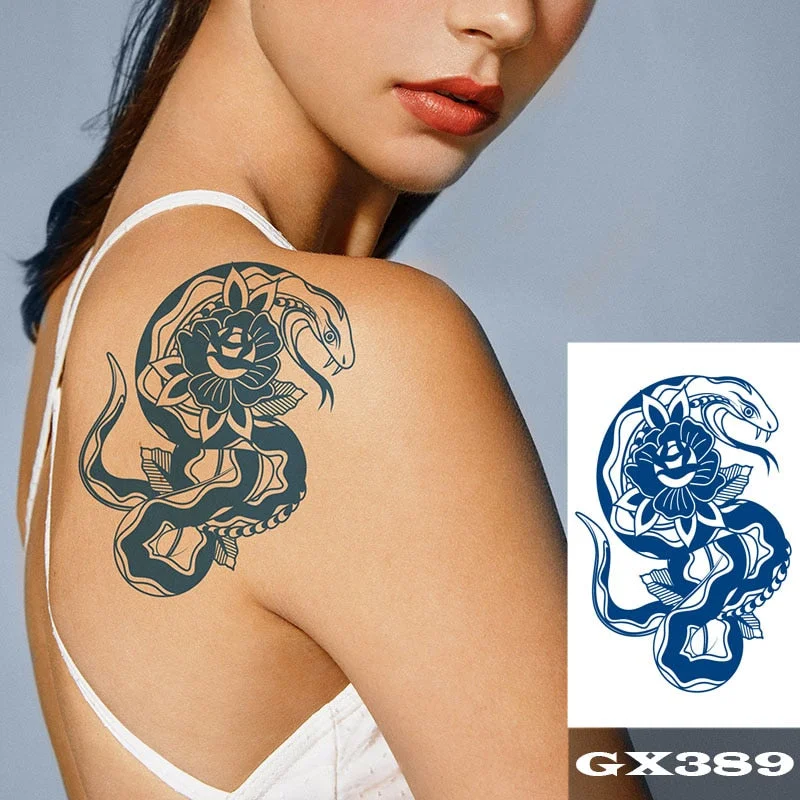Premium Semi-Permanent Tattoos for Women Men Realistic and Long Lasting 1-2 Weeks,Temporary Tattoos Stickers