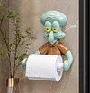 Villain Cute Squidward Paper Roller Wall-mounted Storage Tray Hanger Handmade Gift SpongeBob SquarePants