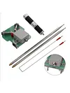 Portable Dipole Broadband Antenna DP200 7-54MHz 200W Portable HF Radio Antenna Positive V-Shaped for Field/Emergency/Training/Outdoor