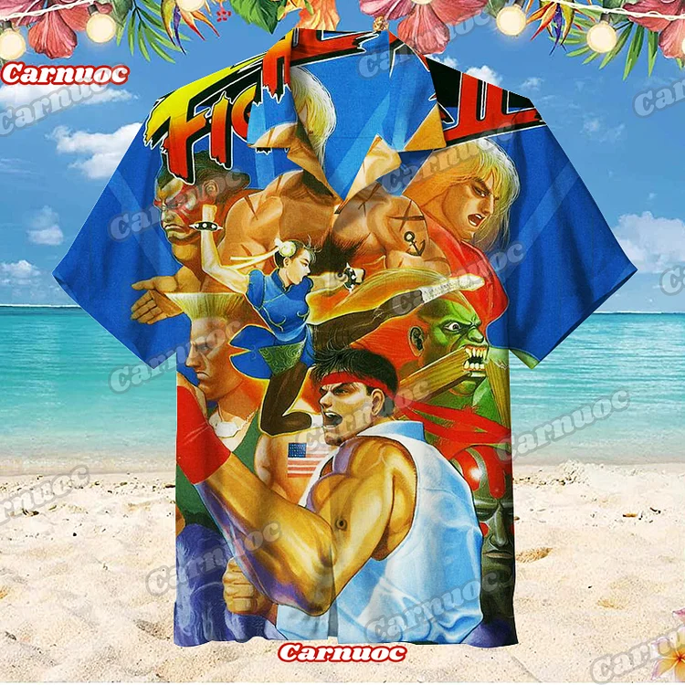 Street Fighter | Hawaiian Shirt