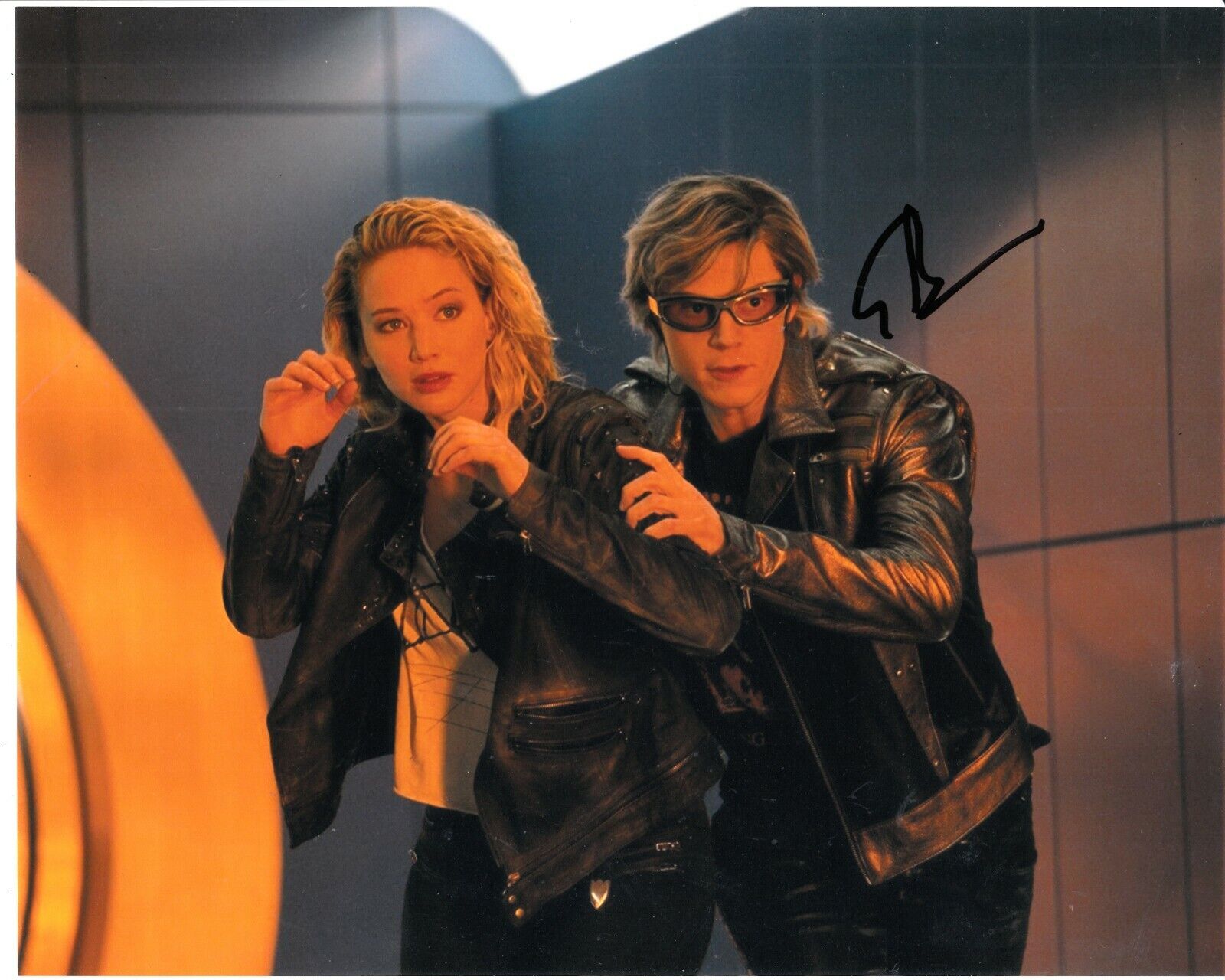 EVAN PETERS SIGNED X-MEN Photo Poster painting UACC REG 242 (3)