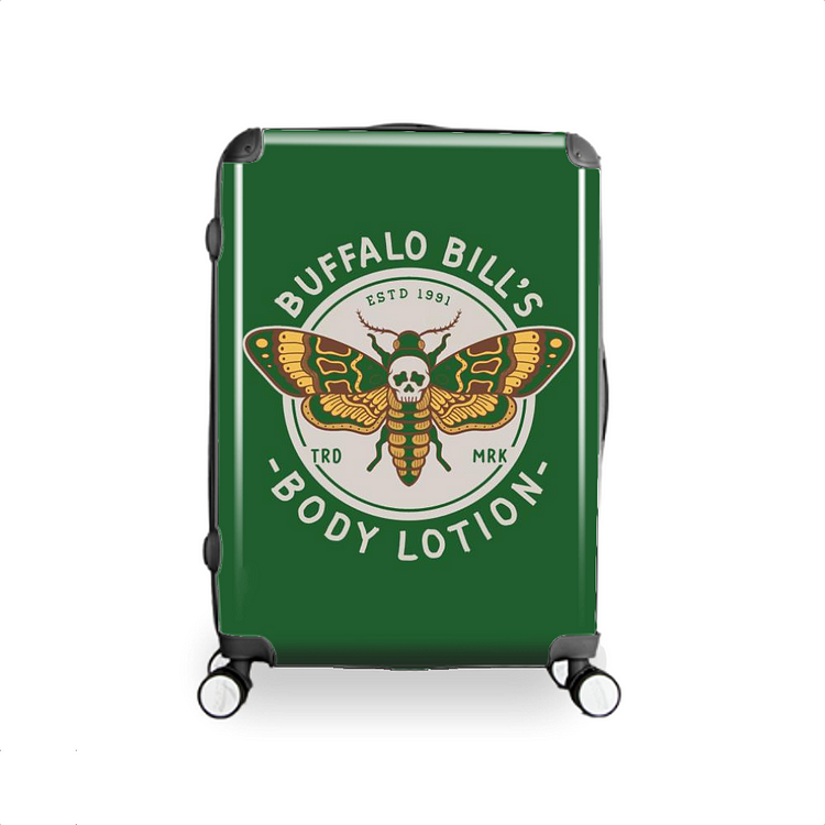 Buffalo Bill's Body Lotion, Football Hardside Luggage