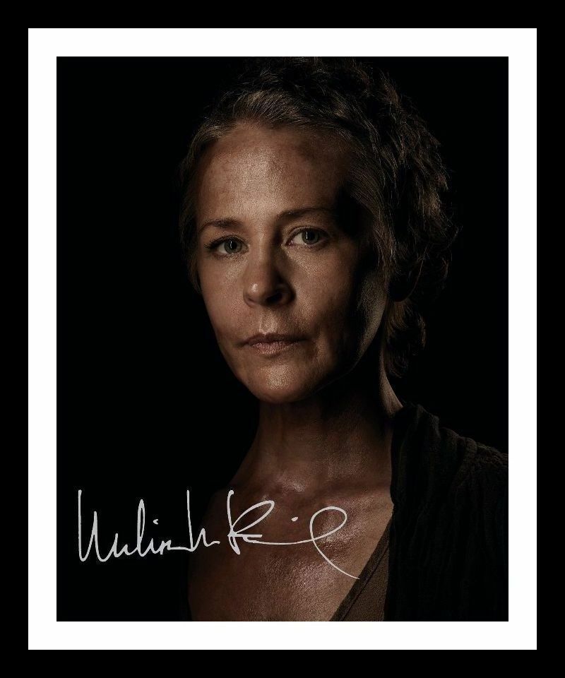 Melissa McBride - The Walking Dead Autograph Signed & Framed Photo Poster painting