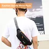 5Pcs Fashion Waist Pack Waterproof Belt Bag Multi-pockets for Outdoor Sports