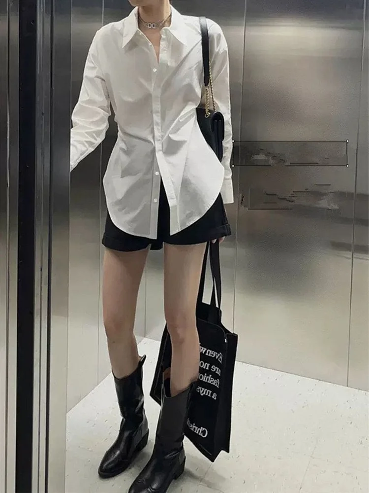Long Sleeve Shirt-White