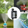 Sprinkler Timer with Easy Installation Rain Sensing Programmable Hose Faucet Controller IPX5 Waterproof for Plant Yard Lawns Outdoor (English Version)