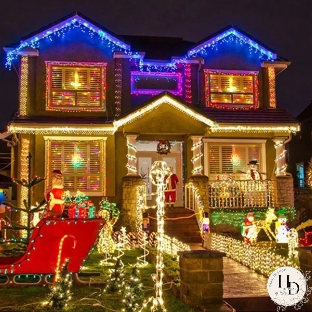 Upgrade Fairy Light Strings Christmas Wedding Party Decor Curtain String Light