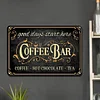 Coffee - Metal Tin Signs(8*12Inch/12*16Inch) - Bar