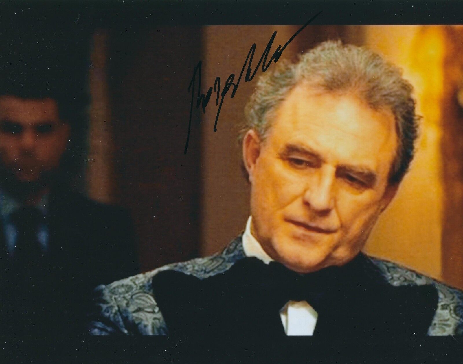 LAZAR RISTOVSKI SIGNED 007 JAMES BOND 8x10 Photo Poster paintingGRAPH - UACC AFTAL RD AUTOGRAPH