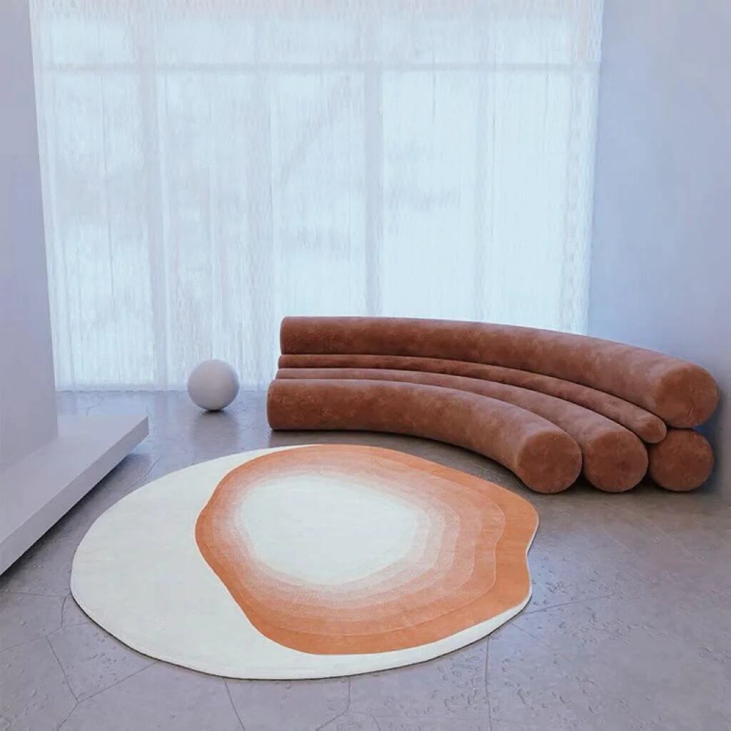 Round Rug for Living Room / Bedroom