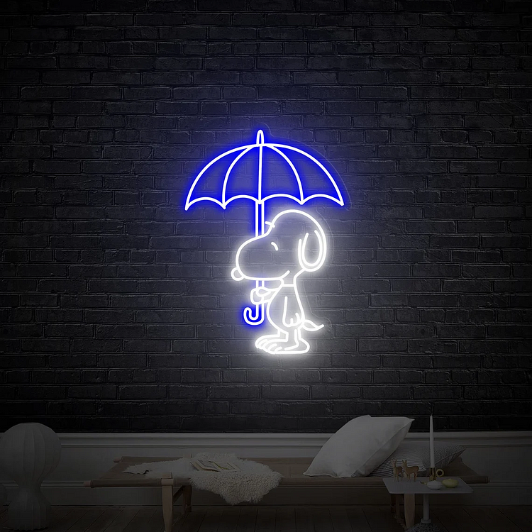Snoopy LED Cute Anime Neon Sign Gengar I Choose You Design Home LED Custom Neon Wall Decor Sigh Japan Personalized House Gamers Neon Light