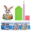 DIY Easter Egg Rabbit Single-Sided Diamond Painting Desktop Ornaments