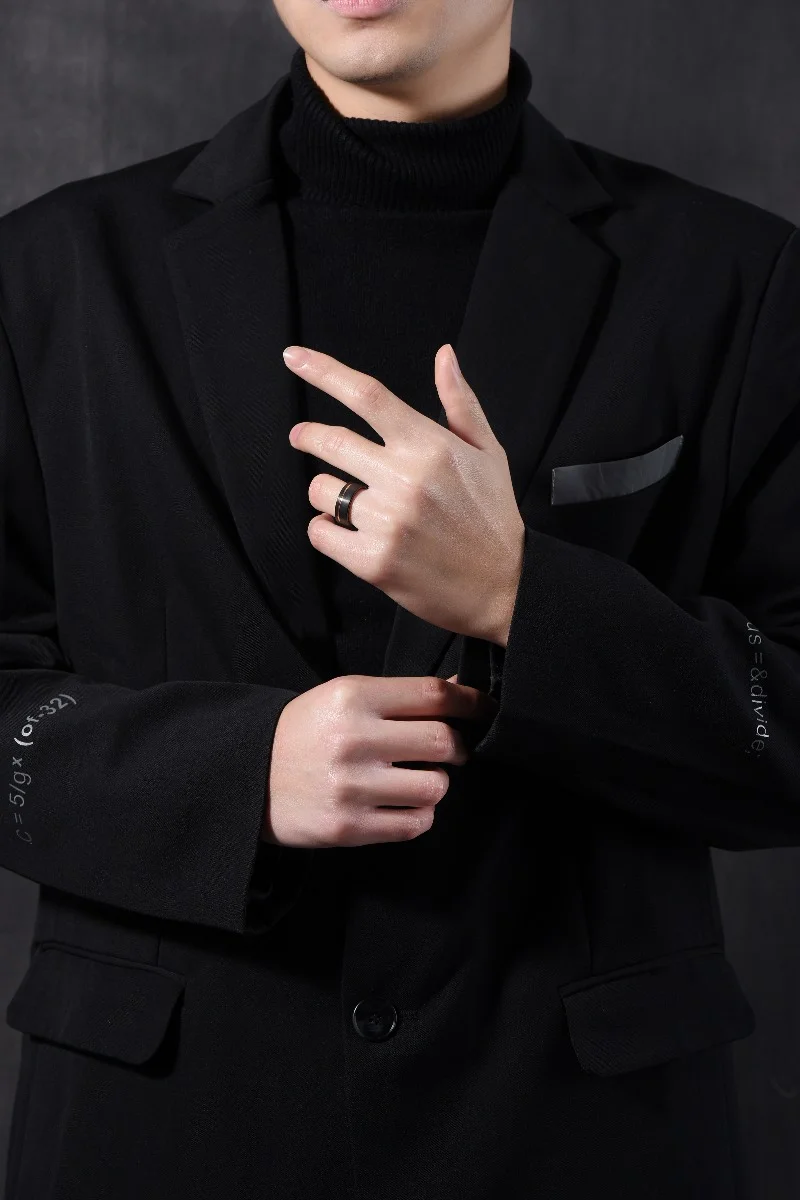 6MM 8MM Women's Or Men's Rose Gold Grey Triple Tone Tungsten Carbide Wedding Bands Pipe Cut Flat Edges