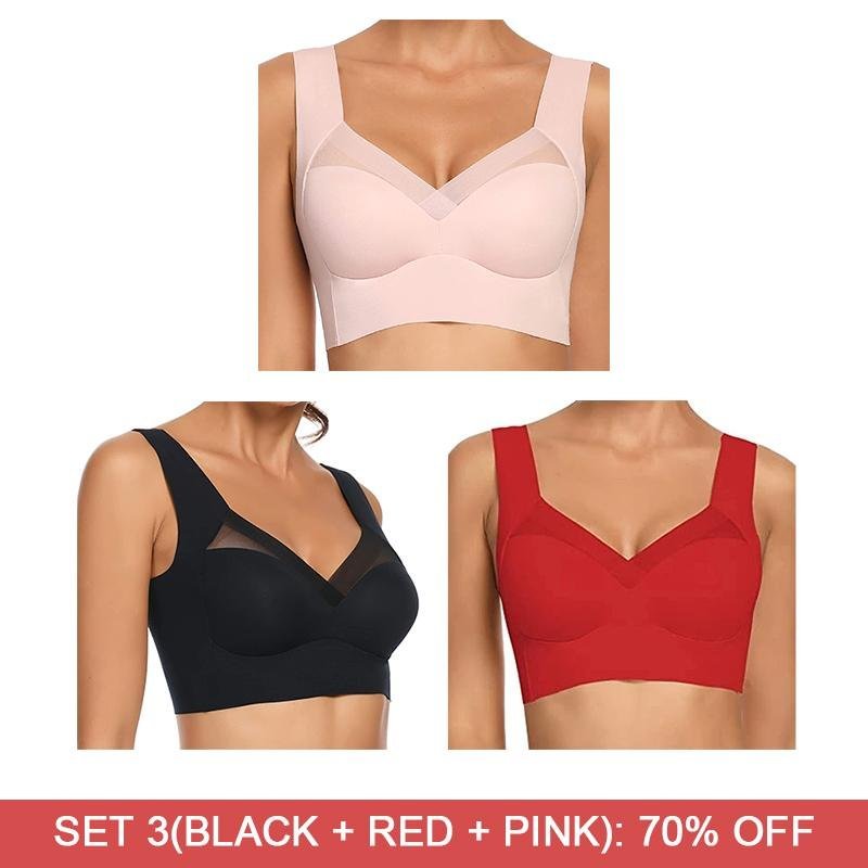 2022 SUMMER SEXY PUSH UP WIRELESS BRAS (SIZE RUNS THE SAME AS REGULAR BRAS)