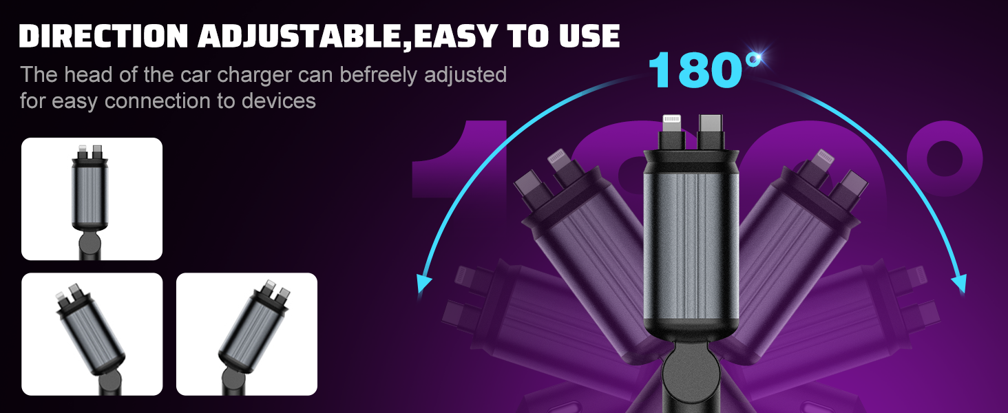 Retractable Car Charger