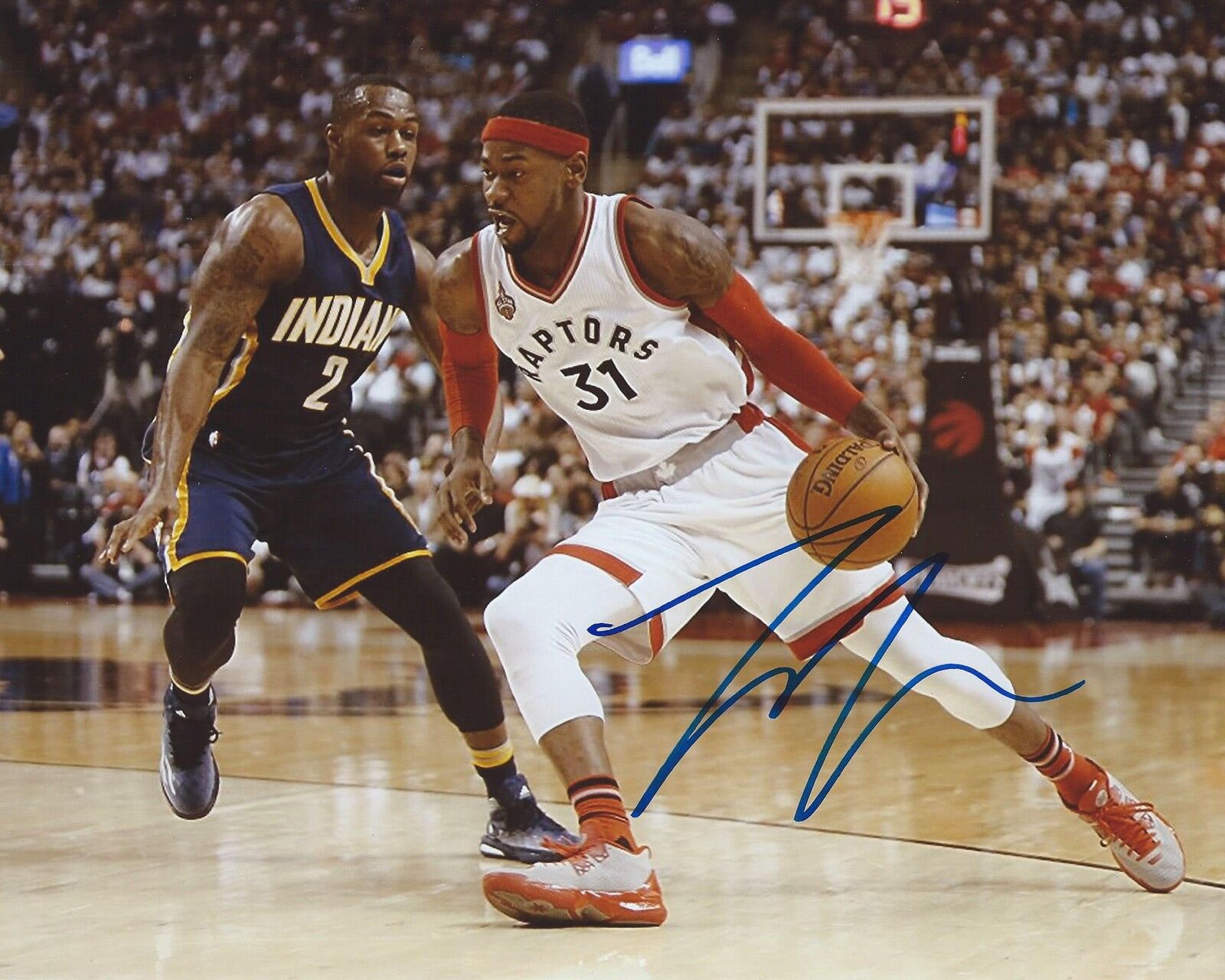 Terrence Ross Signed 8x10 Photo Poster painting Toronto Raptors Autographed COA E