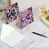 6PCS Diamond Painting Dinosaur Greeting Cards Postcards with Envelopes