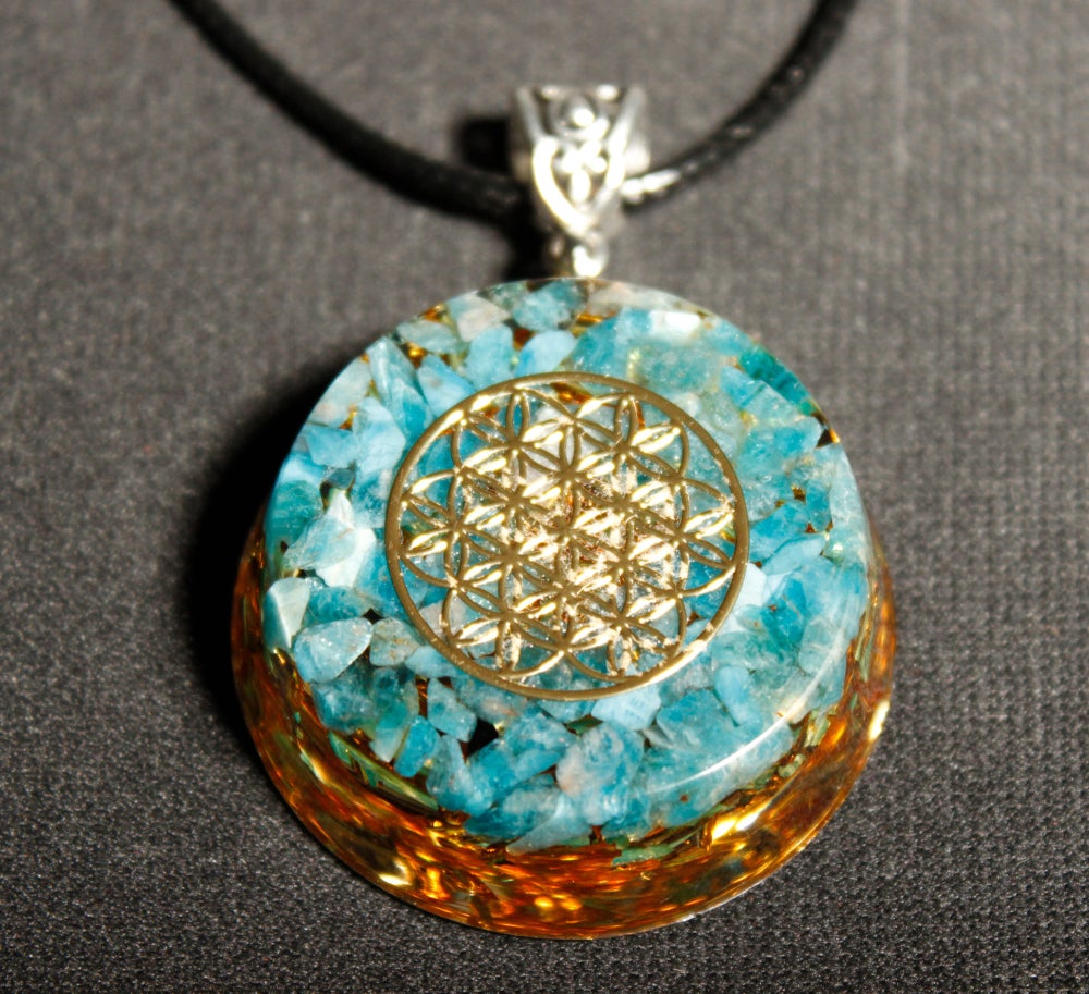 

Orgone Pendant - Flower of life, 501 Original