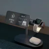 Desktop Magnetic Multifunctional 4 in 1 15w Fast Wireless Charging Stand Qi2