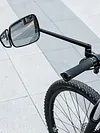 for 15-22mm Handlebars ABS Rearview Mirror EBike & Commuter for Road Safety