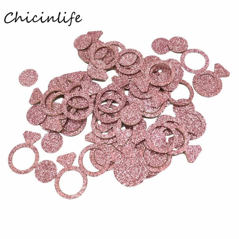 Chicinlife Rose gold Bride To Be Latex Balloons heart star balloon Bachelorette wedding party decoration