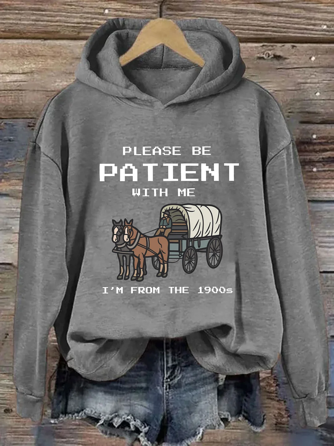 Please Be Patient With Me Hoodie