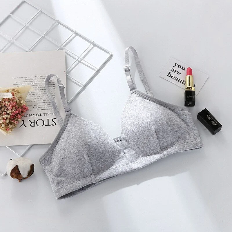 Soft Bralette Deep V Seamless Bras for Women Wireless Push Up Bra Comfortable Blackless Underwear Ladies Sexy Lingerie Drop Ship