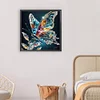 Crystal Butterfly-Full Round Diamond Painting 30*30CM