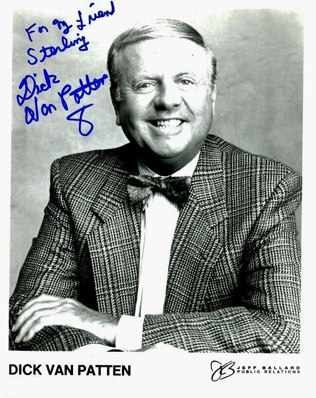 DICK VAN PATTEN Signed Photo Poster painting