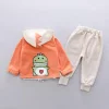Kids Baby Boy Dinosaur Casual 3 Pcs Set Suit