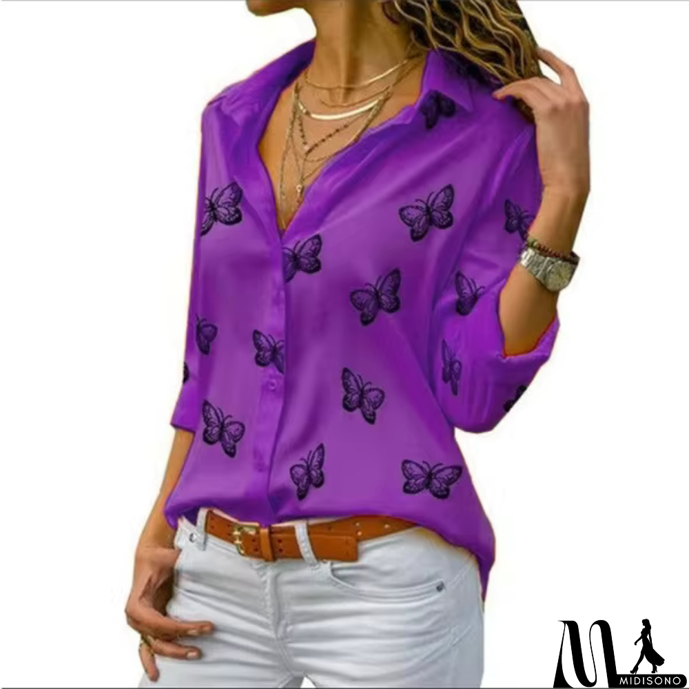 MidiSono - Effortless and Trendy winter Blouse