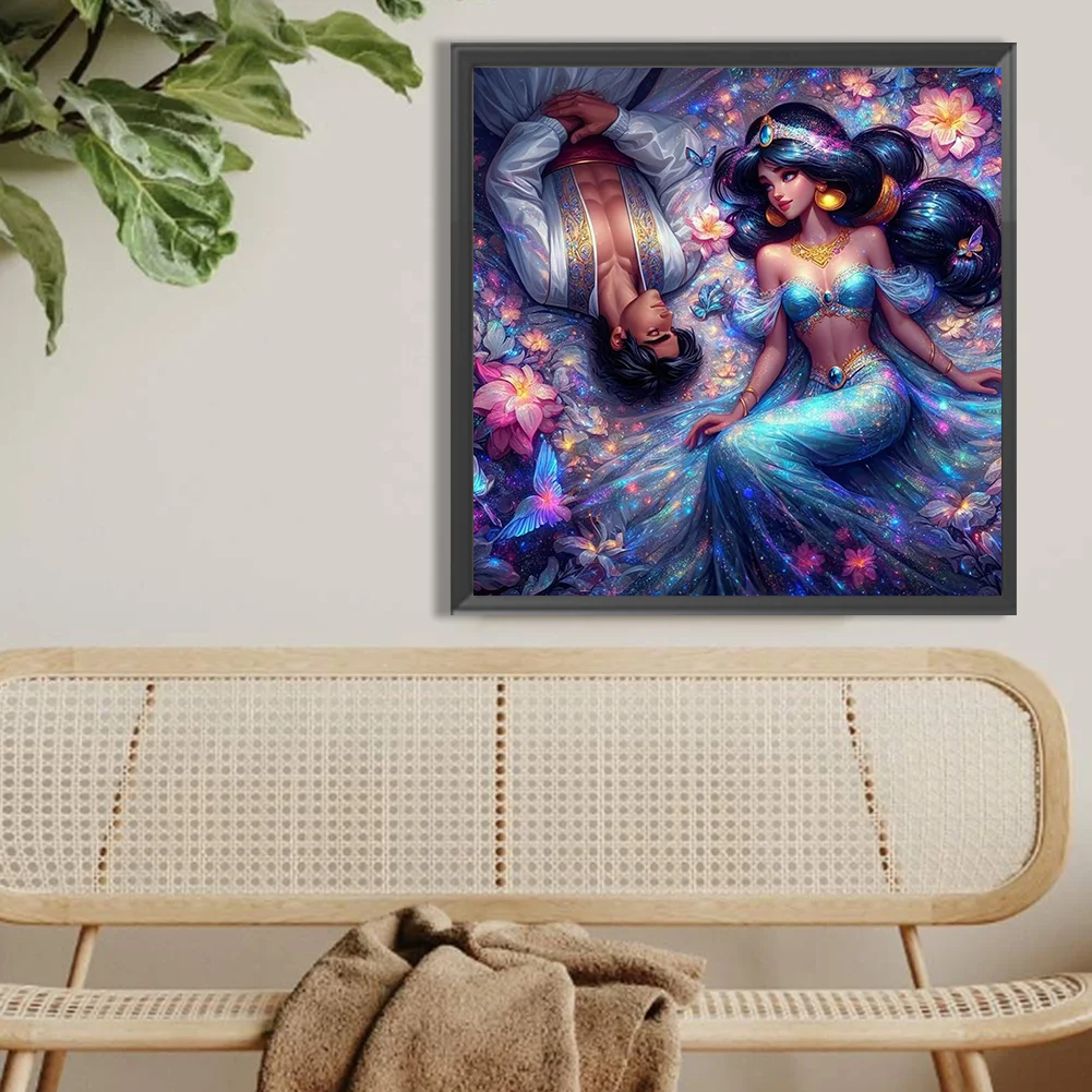 Diamond Painting - Full Round Drill - Princess Jasmine(Canvas|40*40cm)