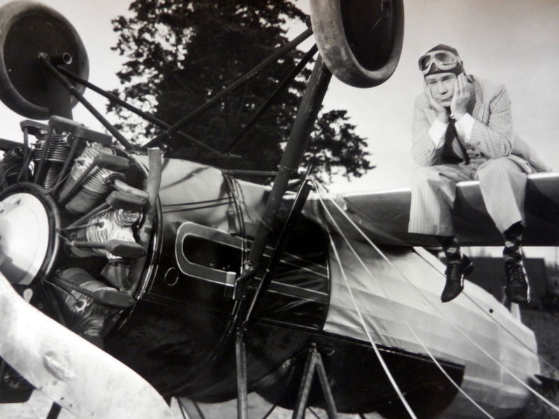 JOE E. BROWN 8 x 10 Film Publicity Photo Poster painting Riding On AIR 1937 Guy KIBBEE ak768