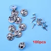 100 Set Brooch Clip Safety Pin Metal for Women Multi-Use Colorful Scarf for Gift