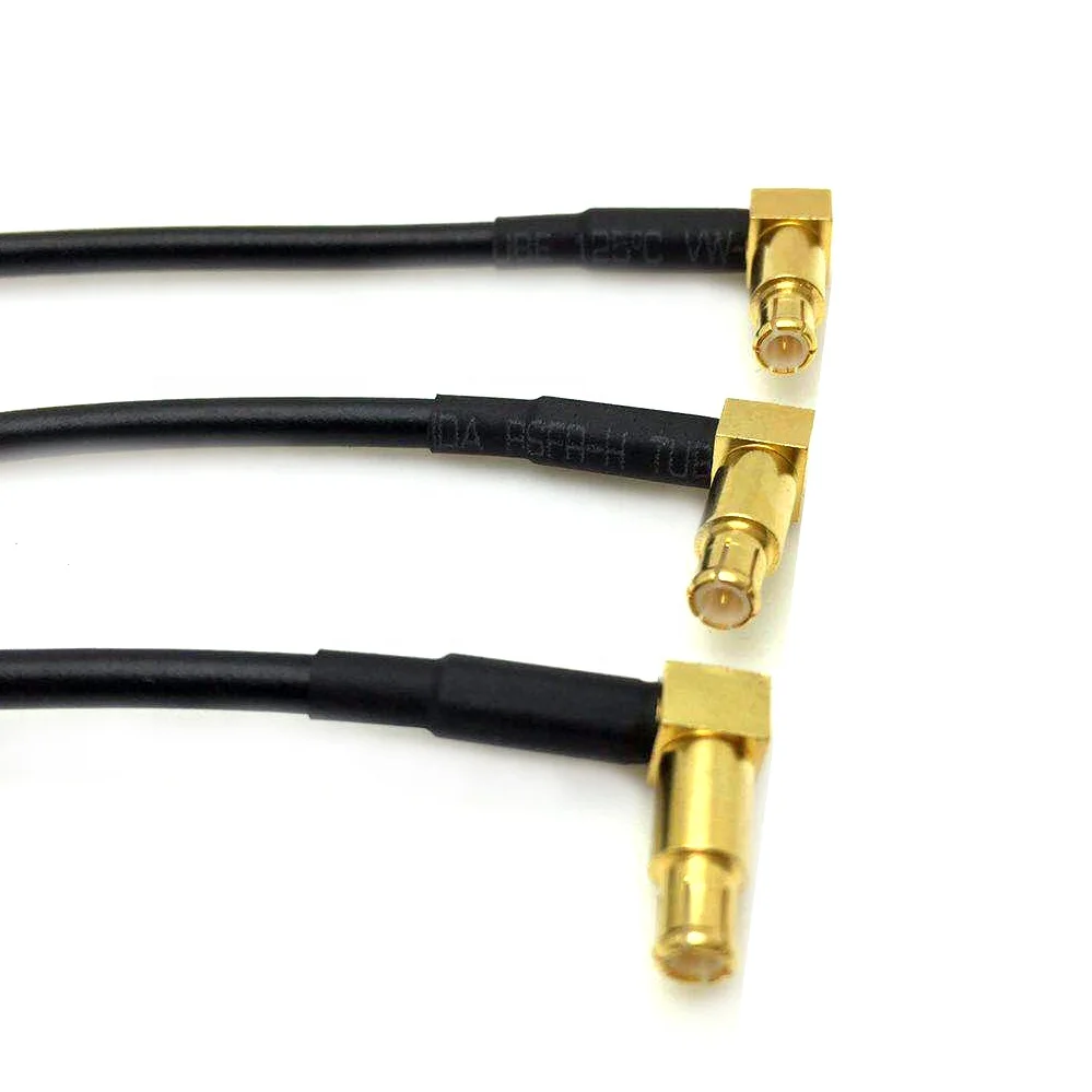 High performance full brass RF Coaxial RP SMA female connector right angle 90 degre for PCB mount