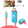Suitable for Nintendo switch projection line ns portable base HD HDMI adapter cable display steamdeck TV connection cable
