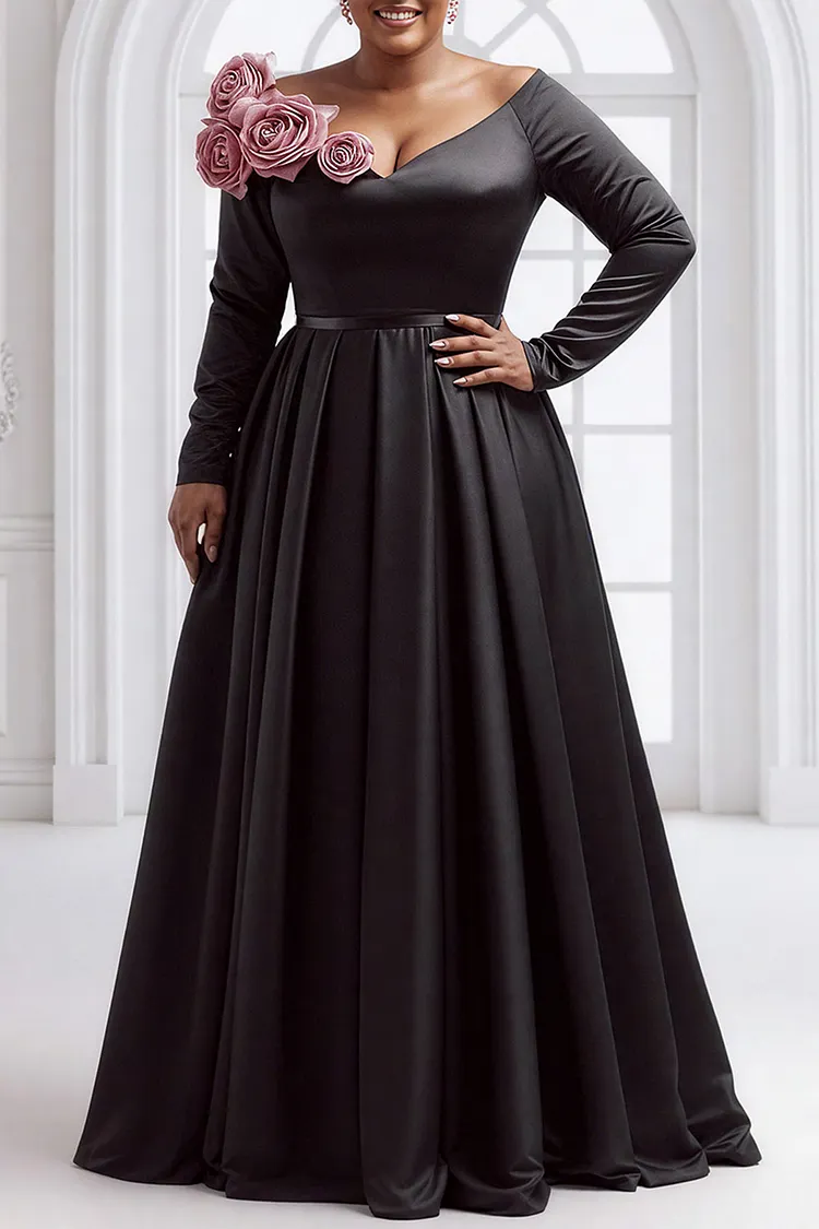 plus size black dresses amazon Solid A Line Casual Dress With Removable Belt [44% OFF] Amazon Plus Size Maxi Dresses