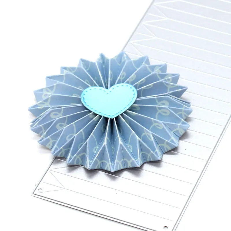 KSCRAFT Diamond Rosette Metal Cutting Dies Stencils for DIY Scrapbooking Decorative Embossing DIY Paper Cards