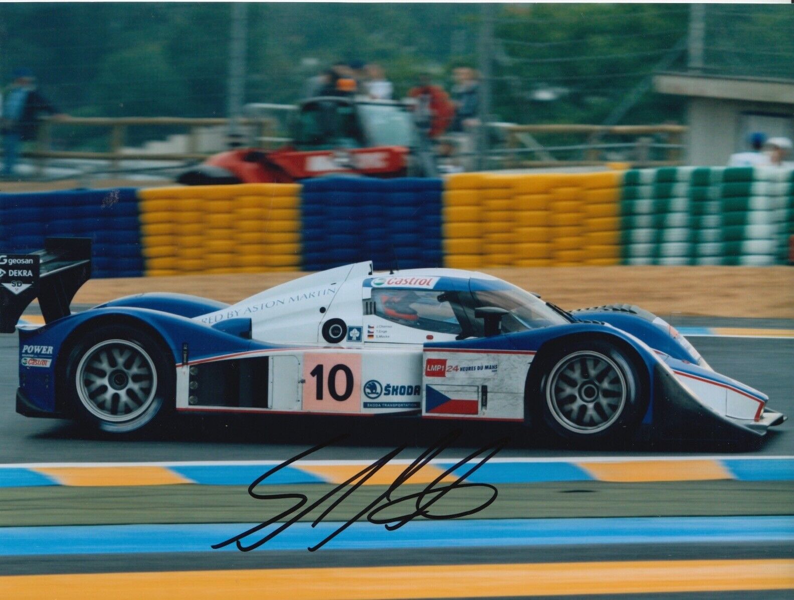 Stefan Mucke Hand Signed 8x6 Photo Poster painting - Le Mans Autograph 1.