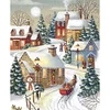 Winter-11CT Stamped Cross Stitch Kit(40x50cm)
