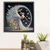 Jupe de danse fille-sp&eacute;cial en forme de peinture de diamant-30 * 30cm