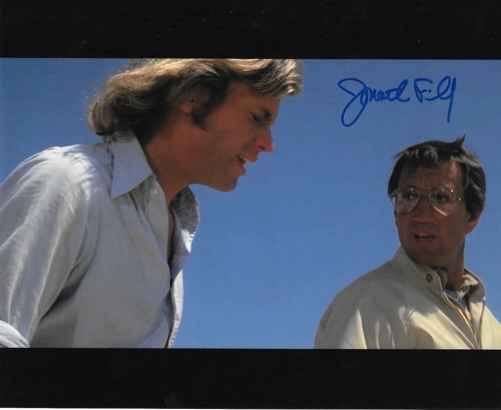 * JONATHAN FILLEY * signed 8x10 Photo Poster painting * JAWS * PROOF * * 6