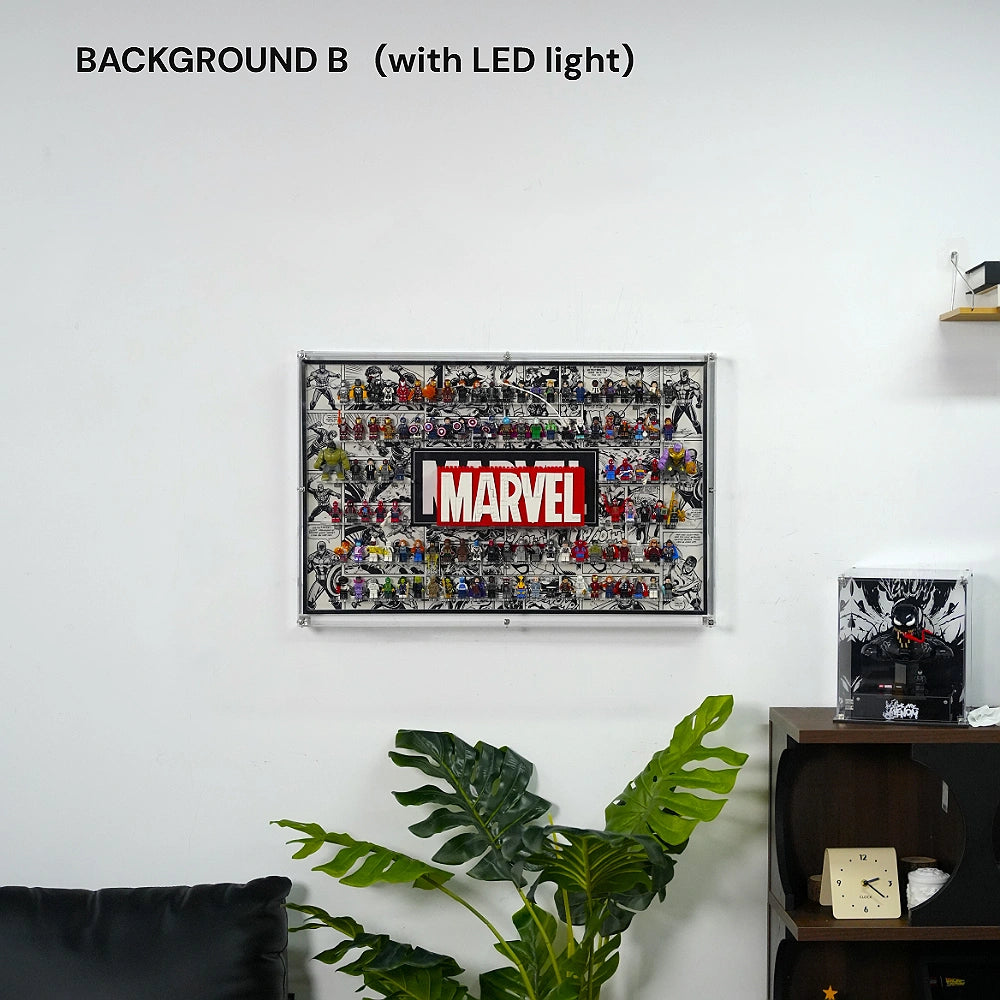 Marvel Comic Display Background B