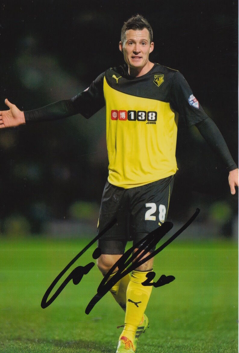 WATFORD HAND SIGNED DANIEL TOZSER 6X4 Photo Poster painting.